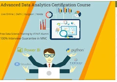 Data Analyst Course in Delhi, 110008. Certification for "Online Data Analyst Course", 100% Job